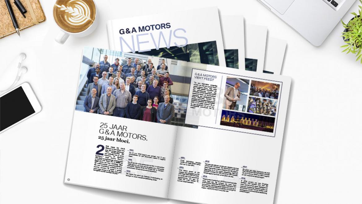 NIEUWS OVER G & A MOTORS.